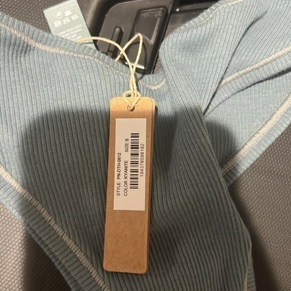 Skims Cotton Rib Thong - Picture 3 of 3